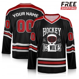Custom Performance Personalized Ice Hockey Jersey (Full Color Dye Sublimated)   Custom Performance Personalized Ice Hockey Jersey (Full Color Dye Sublimated)
