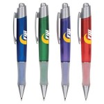 Fiji Translucent Pen w/ Frosted Gripper