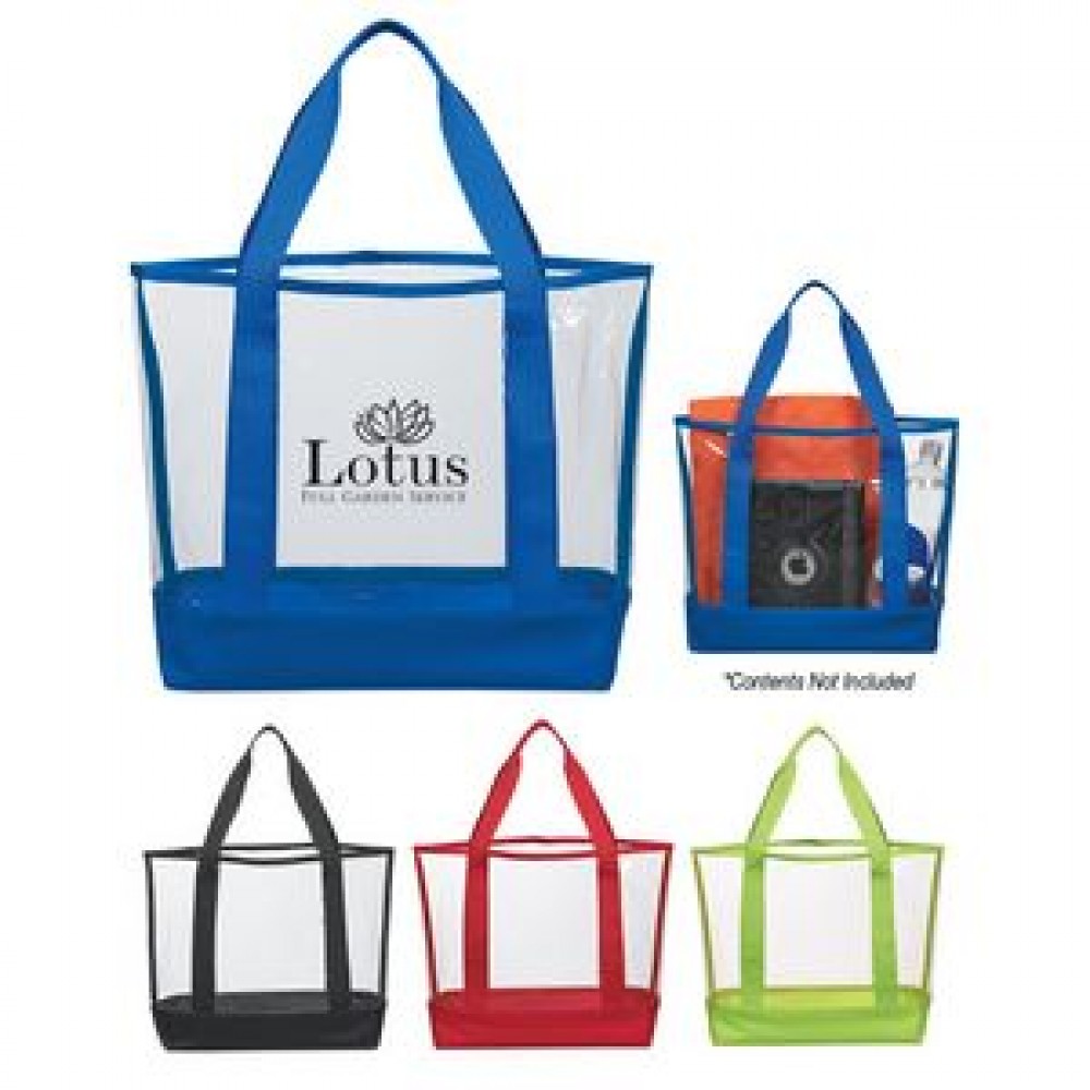 Clear Casual Tote Bag Clear Casual Tote Bag