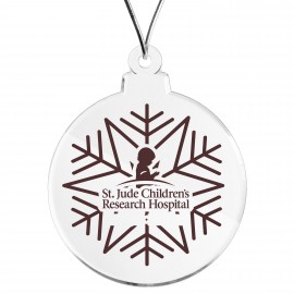  Round Acrylic Ornament