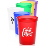 16 Oz. Translucent Plastic Stadium Cups