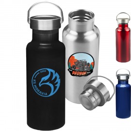  17 oz. BPA free Stainless Steel Canteen Sports Water Bottles