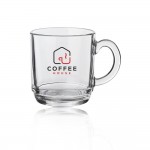  Nadir 10 oz. Aspen Glass Coffee Mugs