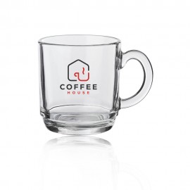 Nadir 10 oz. Aspen Glass Coffee Mugs