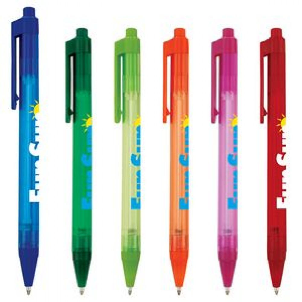 Solstice Super Glide Pen w/ Translucent Barrel Solstice Super Glide Pen w/ Translucent Barrel
