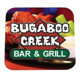  4" Square 60 Point Pulp Board Coaster