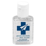 0.5 Oz. Compact Hand Sanitizer Antibacterial Gel in Flip-Top Squeeze Bottle (Direct Print)