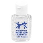  1 Oz. Compact Hand Sanitizer Antibacterial Gel w/ Flip-Top Squeeze Bottle (Sport Color Direct)