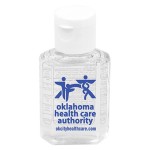 1 Oz. Compact Hand Sanitizer Antibacterial Gel w/ Flip-Top Squeeze Bottle (Sport Color Direct)