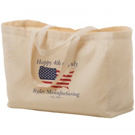  Cotton Canvas Tote Bag (16"x6"x12")