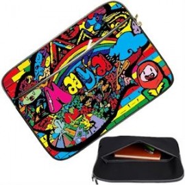 Sublimation Neoprene Laptop Sleeve w/Front Pocket Full Color   Sublimation Neoprene Laptop Sleeve w/Front Pocket Full Color