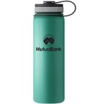  40 oz. Matted 24 HOURS Insulated Stainless Steel Bottle