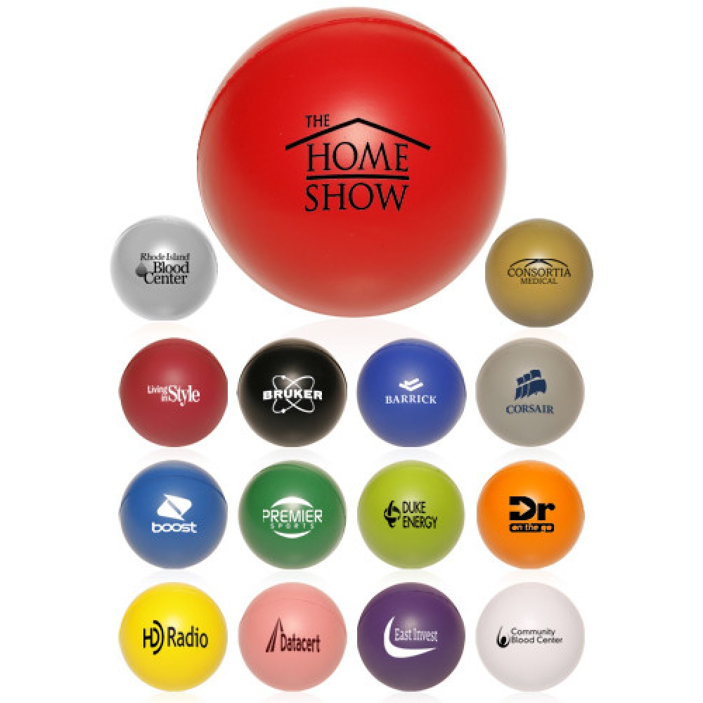 Round Foam Stress Balls Round Foam Stress Balls