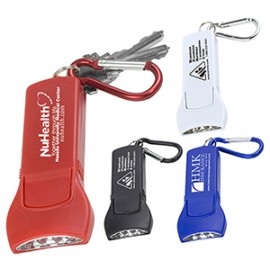  "Beamer" 4 LED Keyholder Keylight w/Carabiner Clip