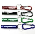  Whistle with Carabiner and Keychain