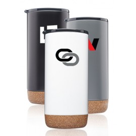  16 Oz. Cork Bottom Travel Tumblers