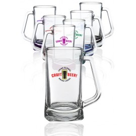  16 Oz. Atenas Glass Beer Mugs