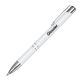  Clicker Pen - White