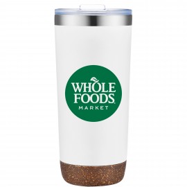  Oasis-V 22 Oz. Tumbler with Natural Cork Base (Double Walled)