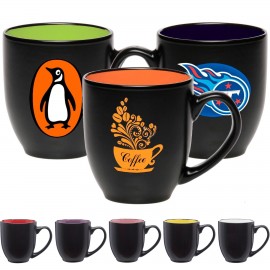 16 oz. Bistro Ceramic Mug - Color Coded Coffee Mugs   16 oz. Bistro Ceramic Mug - Color Coded Coffee Mugs