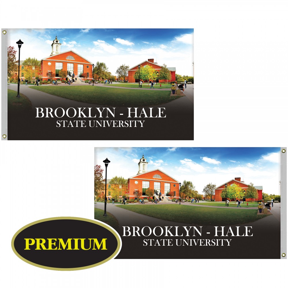 3' x 5' Double Sided Digitally Printed Knitted Polyester Flags 3' x 5' Double Sided Digitally Printed Knitted Polyester Flags
