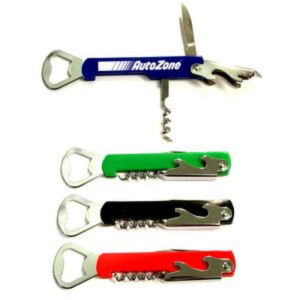 Corkscrew Bottle Opener and Knife Corkscrew Bottle Opener and Knife