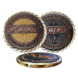 Texture Tone Bright Double Sided Coins (2")   Texture Tone Bright Double Sided Coins (2")