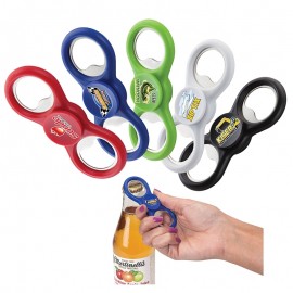 Fidget Spinner Party Starter Bottle Opener Logo Printed