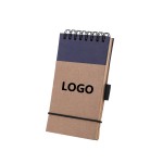 Personalized 5" x 3" Recycled Spiral Jotter with Pen