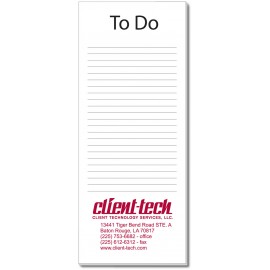 8 3/8" x 3.5" 100-Sheet Notepad with Logo