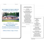 Promotional Stapled Memo Book - Funeral Home Version