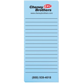 Promotional Pastel Colors Scratch Pads w/100 Sheets (3"x8 3/8")