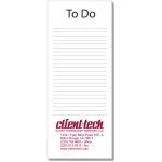 8 3/8" x 3.5" 50-Sheet Notepad with Logo
