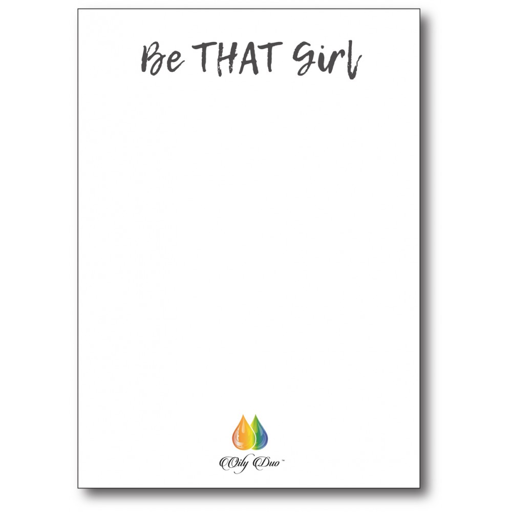 5" x 7" 50-Sheet Notepad with Logo