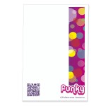 25 Sheet BIC Non-Adhesive Scratch Pad (6"x9") Custom Imprinted