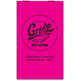 Promotional Stapled Neon Memo Book Promotional Stapled Neon Memo Book