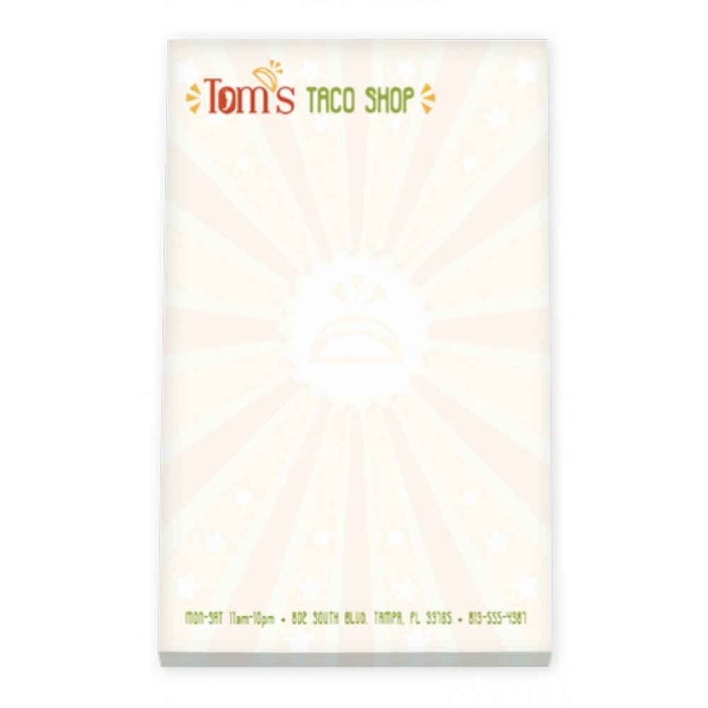 Custom Imprinted Souvenir goingreen 4" x 6" Scratch Pad, 50 Sheet Custom Imprinted Souvenir goingreen 4" x 6" Scratch Pad, 50 Sheet