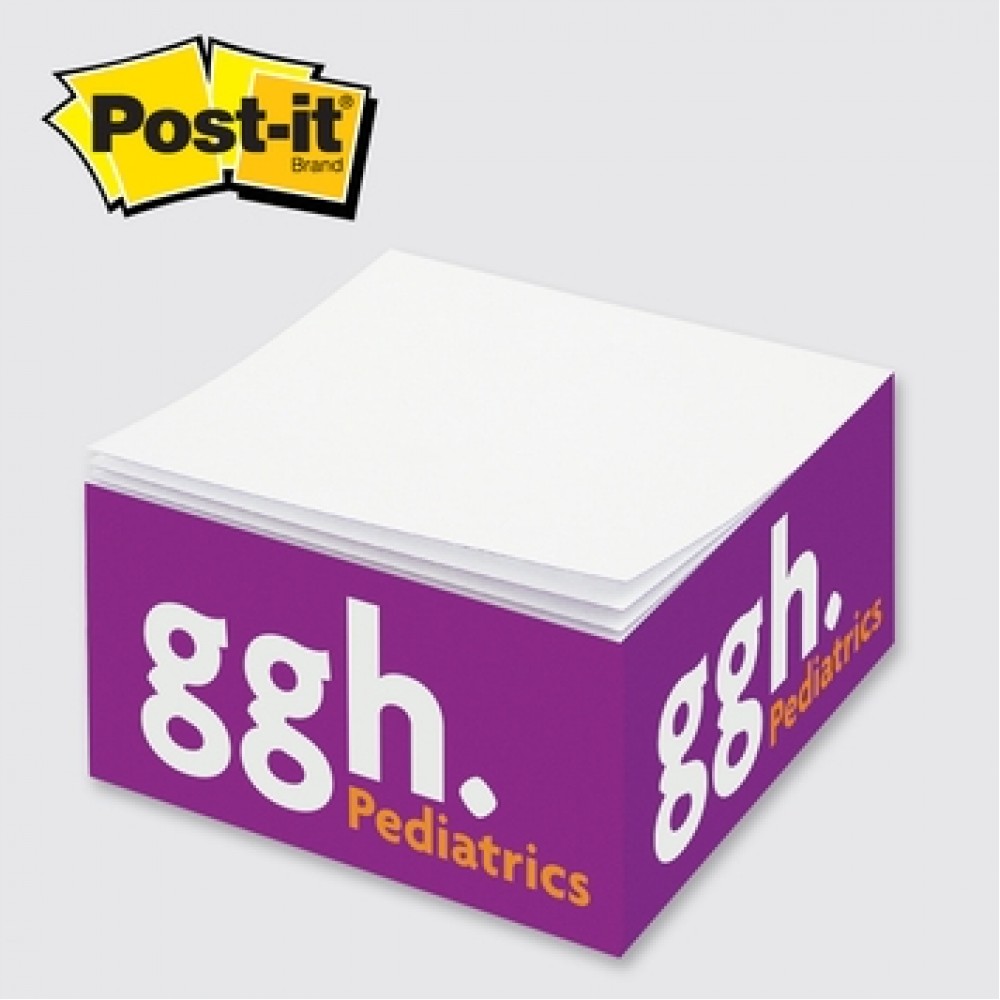 Custom Post-it Custom Printed Half Cube Notes (2 3/4"x2 3/4"x1 3/8") Custom Post-it Custom Printed Half Cube Notes (2 3/4"x2 3/4"x1 3/8")