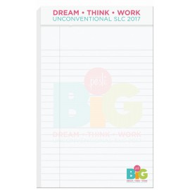 Logo Branded 30 Sheet Full Color Legal Pads (5" x 8")  Logo Branded 30 Sheet Full Color Legal Pads (5" x 8")