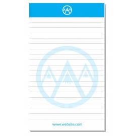 Custom 4" x 6.75" Mini Writing and Legal Pads with 25 sheets