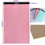 50 Sheets 8" X 14" Legal Pad with Logo
