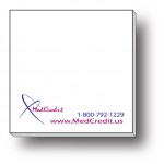3" x 3" 100-Sheet Notepad Logo Branded