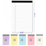 Custom 8.5 Inches x 11.75 Inches 60 Pages 30 Sheets Lined Page Note Book
