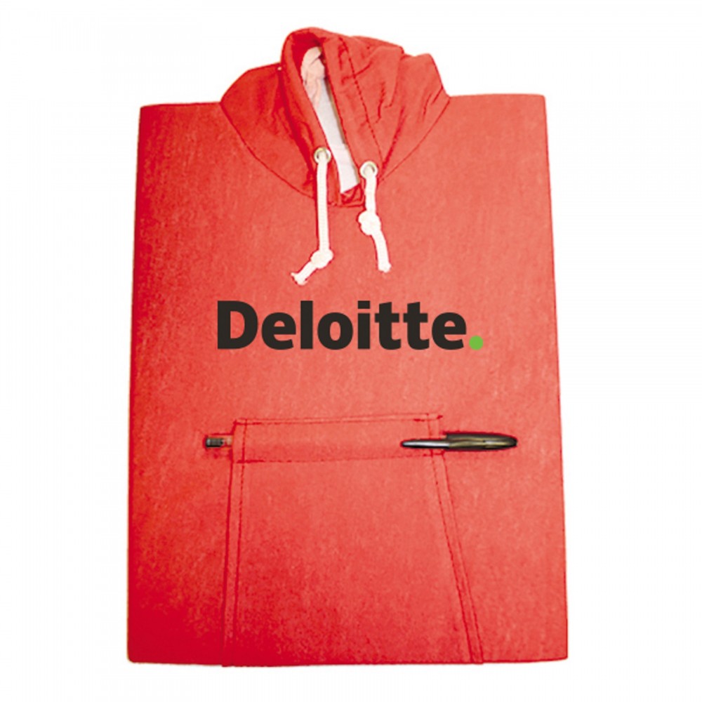 College Hoodie Sweatshirt Notebook 8.5" x 12" Custom Imprinted College Hoodie Sweatshirt Notebook 8.5" x 12" Custom Imprinted