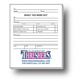 3.5" x 4.25" 50-Sheet Notepad Logo Branded