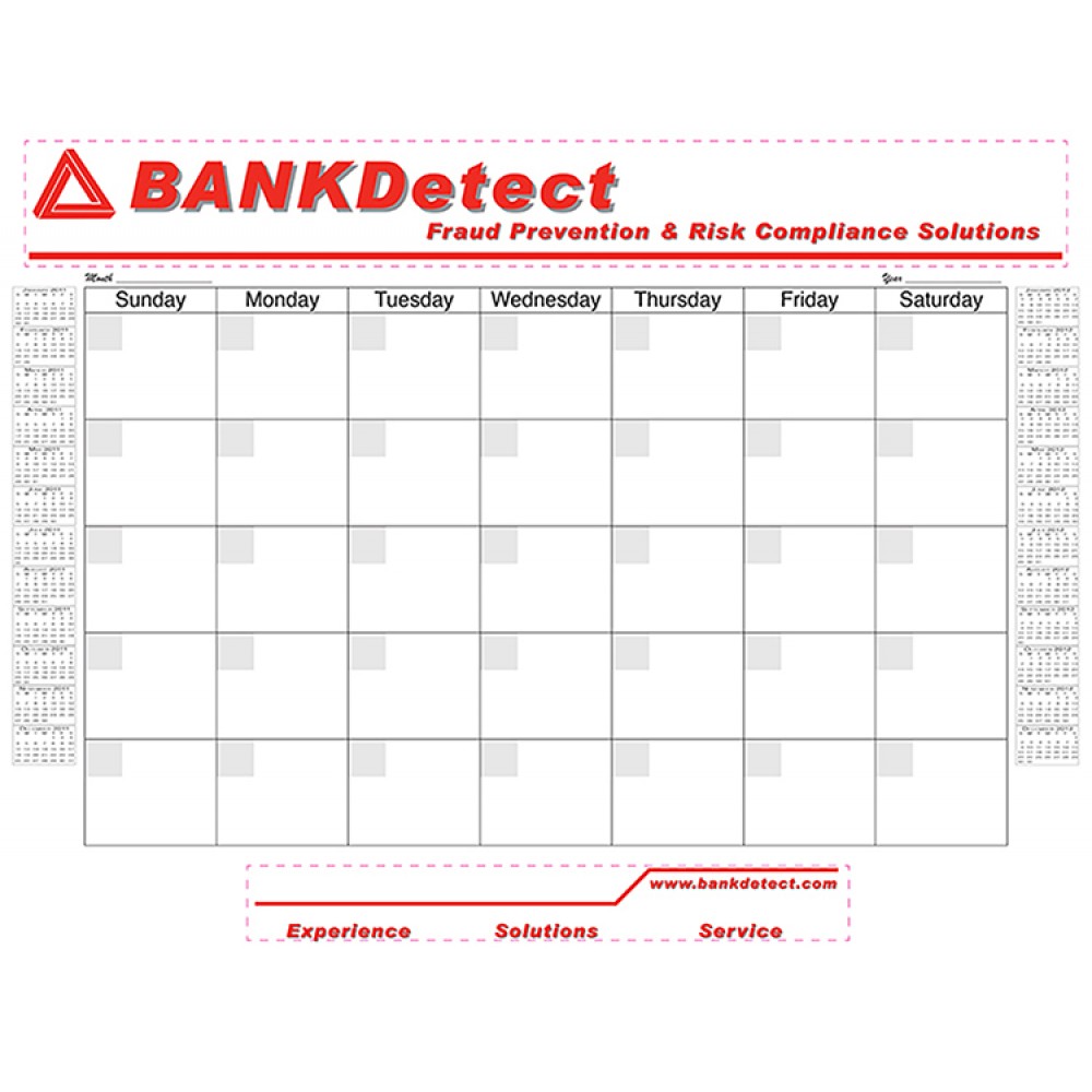 Full Color 50 Sheet Non Dated Desk Pads (21 3/4" x 17") Logo Branded Full Color 50 Sheet Non Dated Desk Pads (21 3/4" x 17") Logo Branded