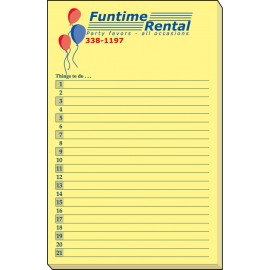 Medium 50-Sheet Jot-It Note Pad (5 " x 8 ") with Logo