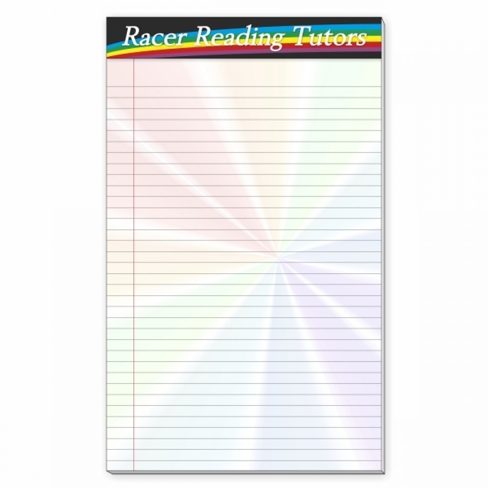 Junior Writing and Legal Pads with 40 sheets with Logo