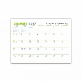 Custom Color Scheme Mini Memo Calendar Pad with Logo