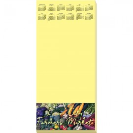 Small 50-Sheet Jot-It Note Pad (3 " x 8 ") with Logo